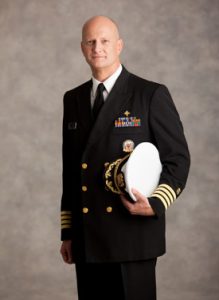 Captain Paul Andreason, USPHS in dress uniform.
